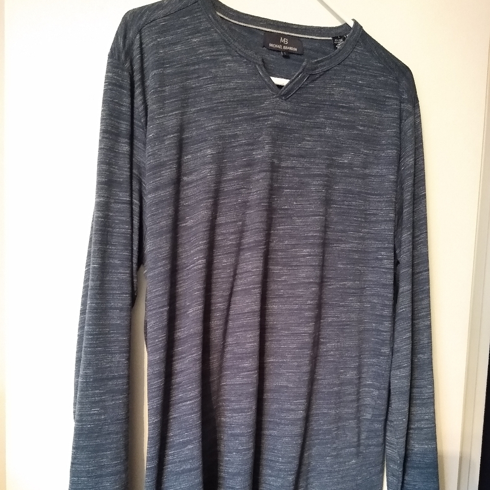Michael Brandon Men's Air-light long sleeve shirt.